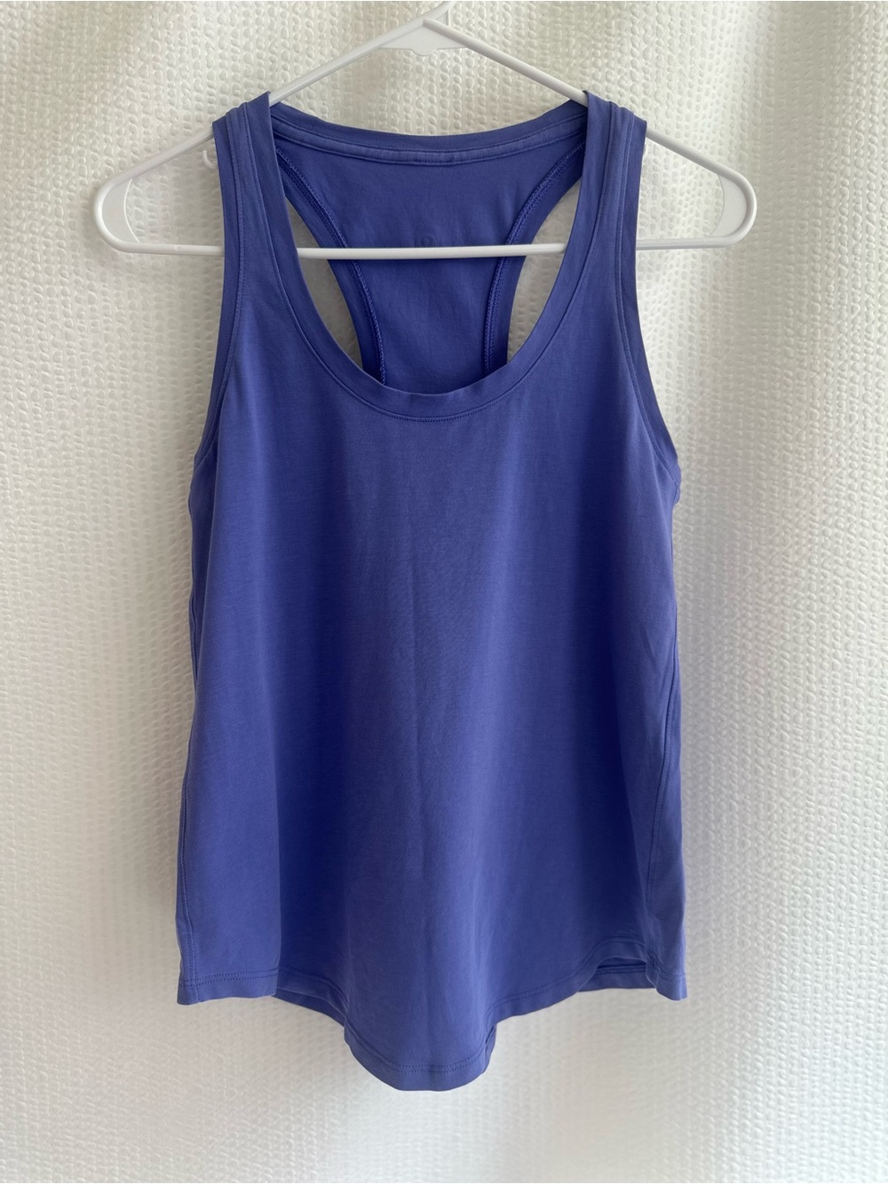 LULULEMON Love Tank Purple Racerback Pima Cotton Yoga Workout Top Size 4
